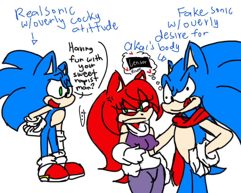 Sonic's comment to Sonai