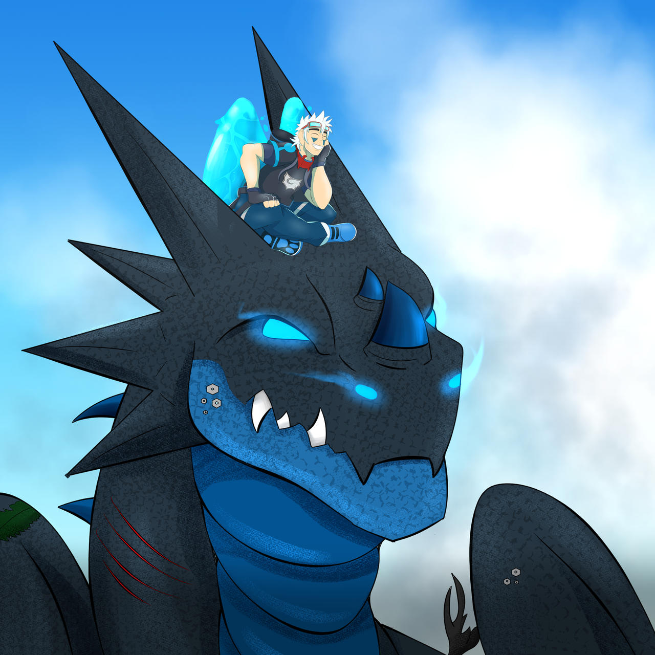 Dragon ride by MonsterFish0 on DeviantArt