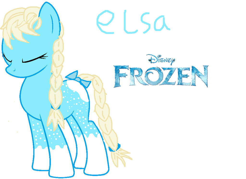Mlp Elsagate Frozen's Elsa Mlp Version by alladar644 on DeviantArt