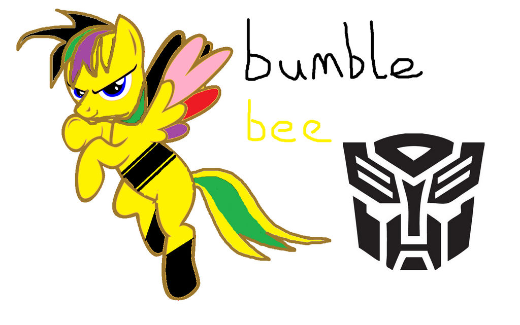 Rainbowfied Bumblebee Mlp Version by alladar644 on DeviantArt