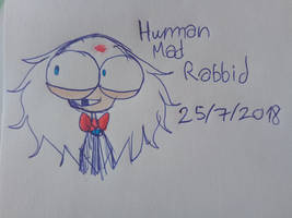 Human Mad Rabbid (Request and new style)