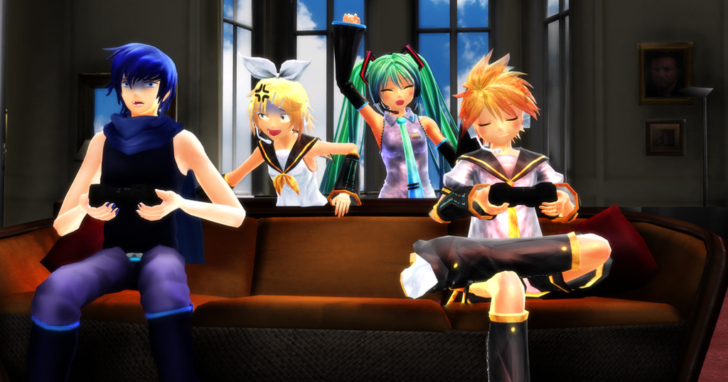 MMD game by MMDMikuMikuLen on DeviantArt
