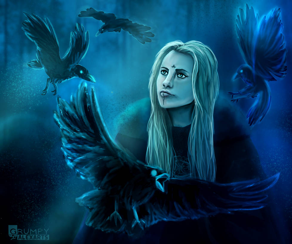 Skade - Witch - The Last Kingdom by JustTheGrumpyAlexArt on DeviantArt