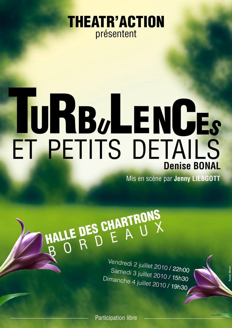 poster theatre Turbulence