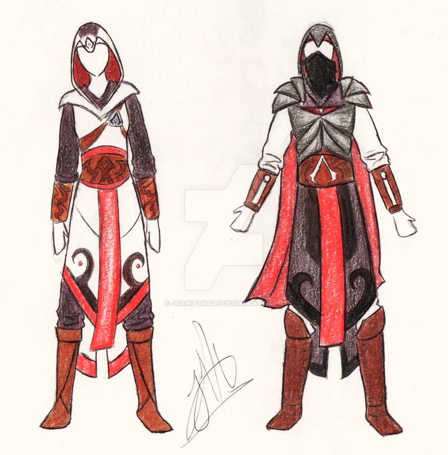 Assassin Robes by juanitawolf on DeviantArt