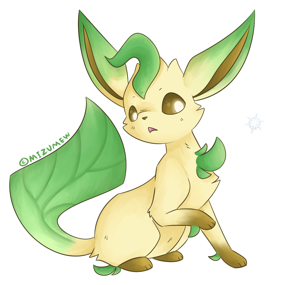 Leafeon vs. Snow