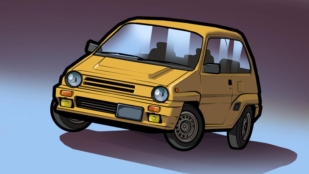 Auto Modellista Deviantart Honda City 85 Cell Shade (auto modellista ) by MattArtistJeevas on ...