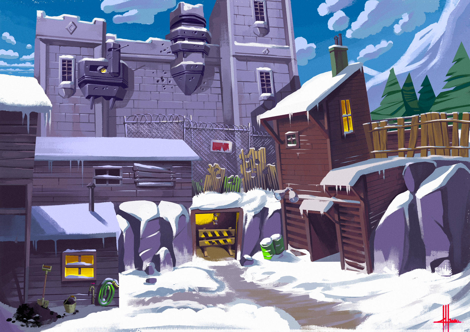 Coal Mine by MattArtistJeevas on DeviantArt