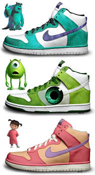 Monsters Inc Nikes