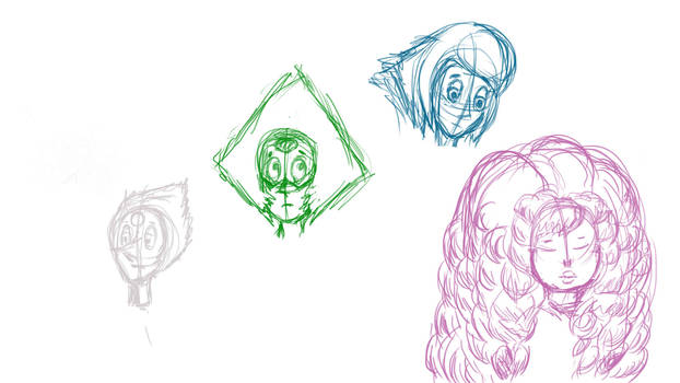 Some Steven Universe sketches