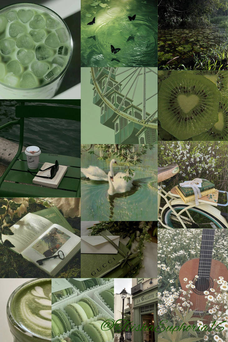 Green Collage Examples Green - Color Collage by TvishaEuphoria16 on DeviantArt