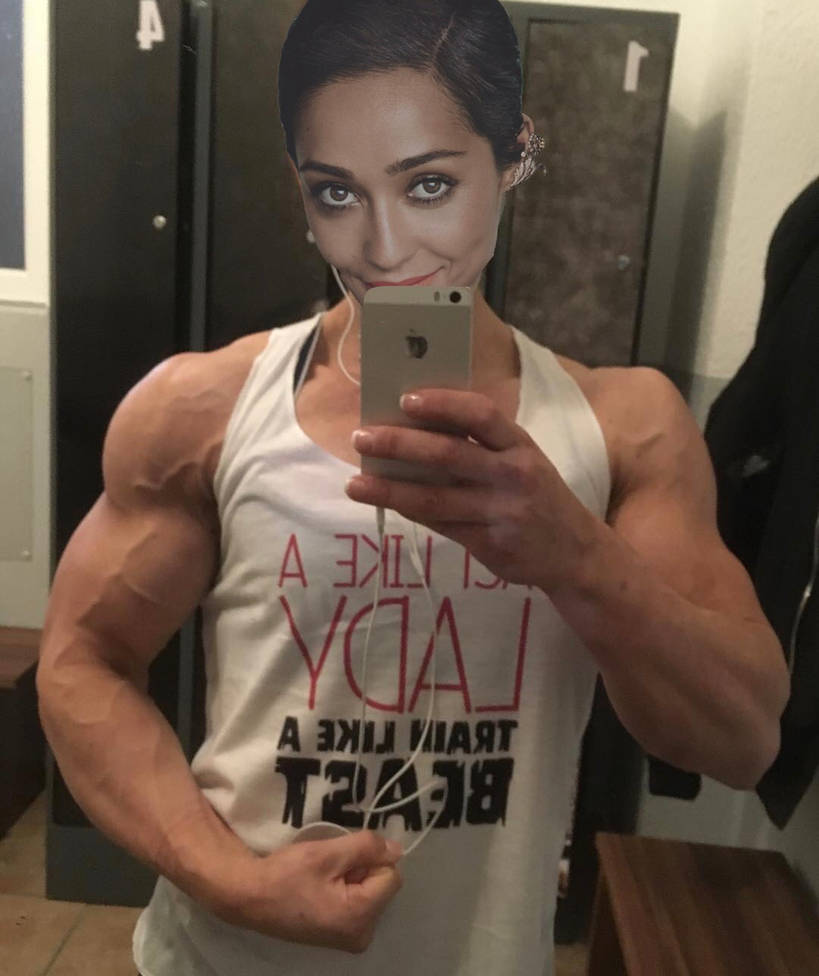 Muscular Ruth Muscular Ruth Negga by spanishskittle on DeviantArt