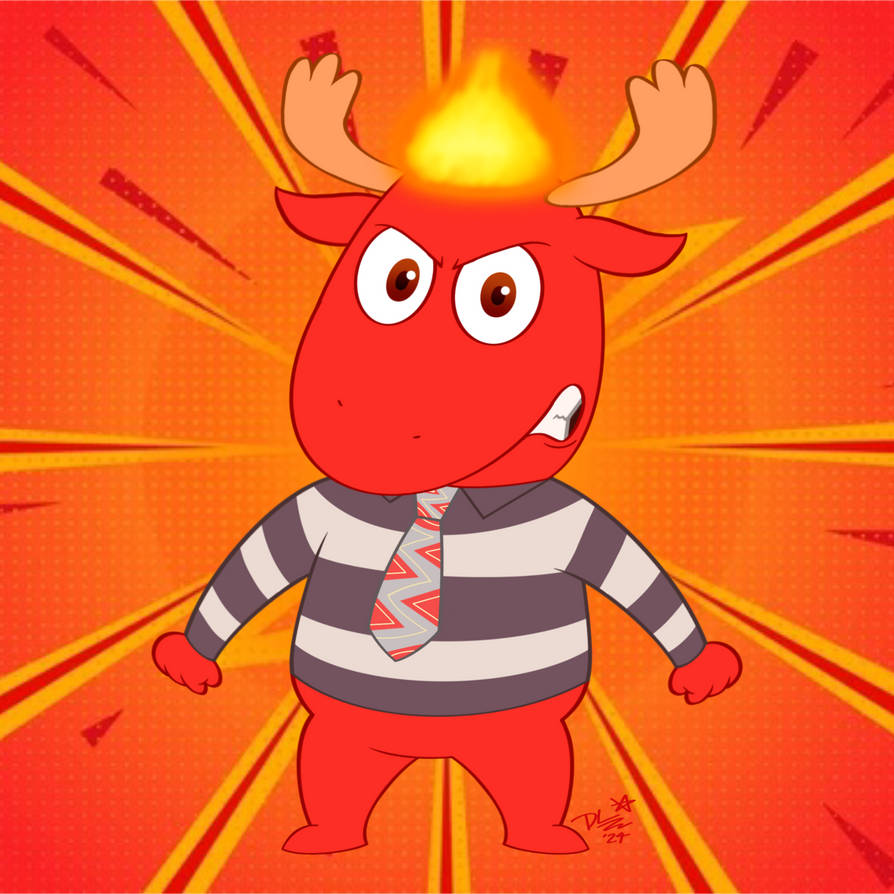 Backyardigans Angry Hand Backyardigans Tyrone Angry