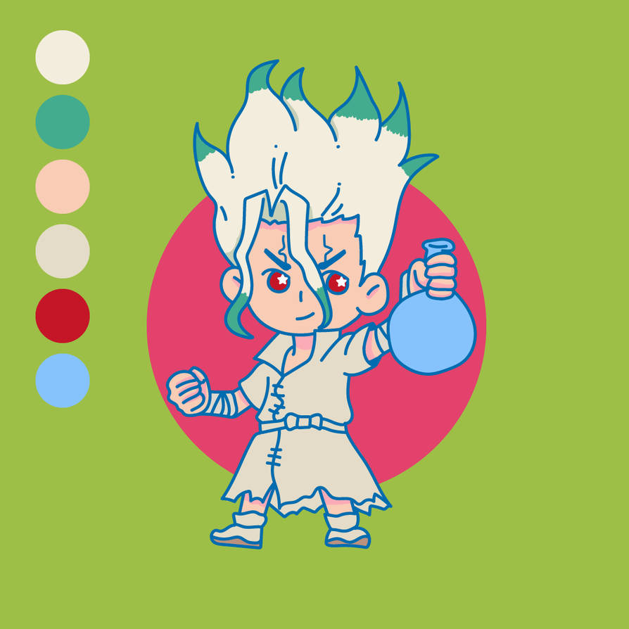 Senku by jachy on DeviantArt