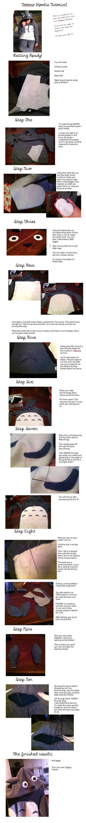 Totoro Hoodie Tutorial.