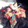 Geisha Kimono hair clip headdress