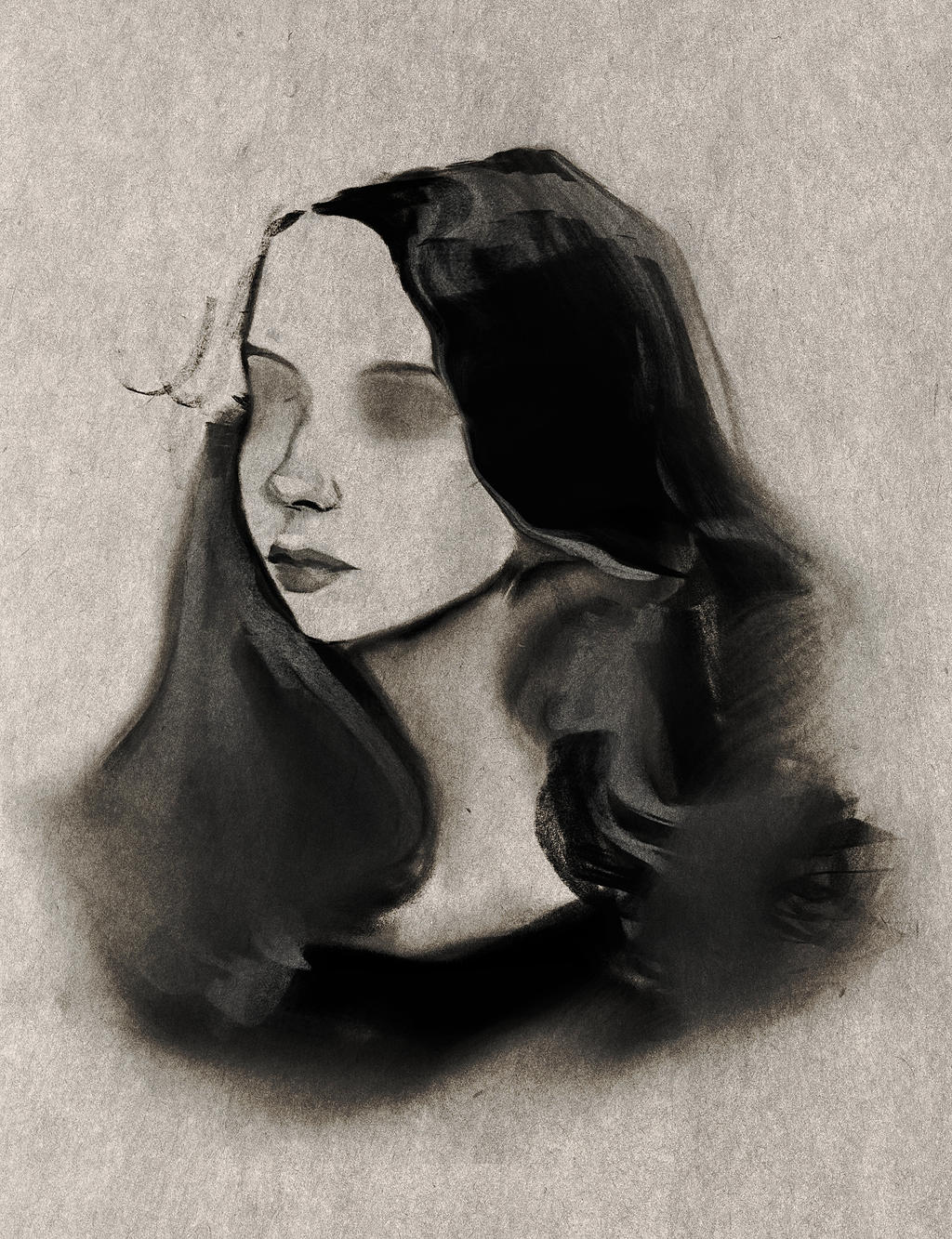 Portrait Rough Pages Rough Portrait by bymarczi on DeviantArt