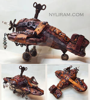 Steampunk Airplane