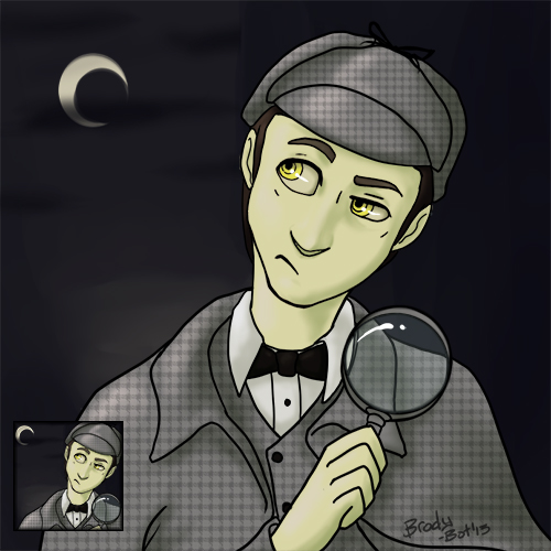 Sherlock Data Icon Commission