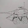 Armored car practice sketch