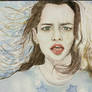 Emilia Clarke - Watercolor