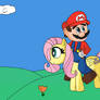 Mario and Fluttershy 1