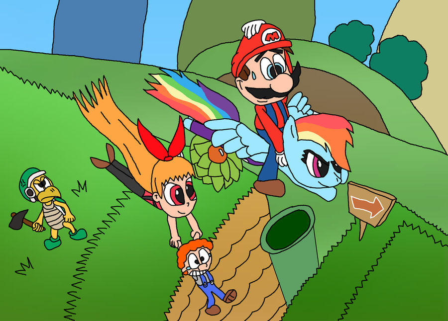NSMB Crossover 1-3 by TMan5636 on DeviantArt