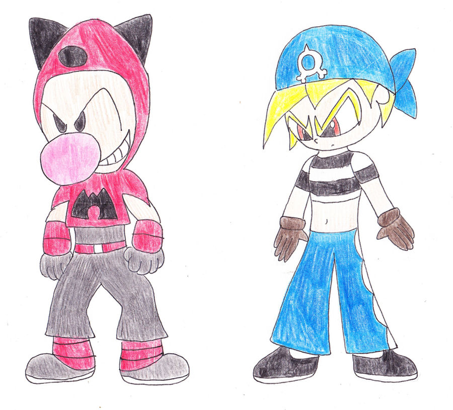 Magma Billy and Aqua Mandy