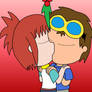 Merry Mistletoe: Takato and Rika