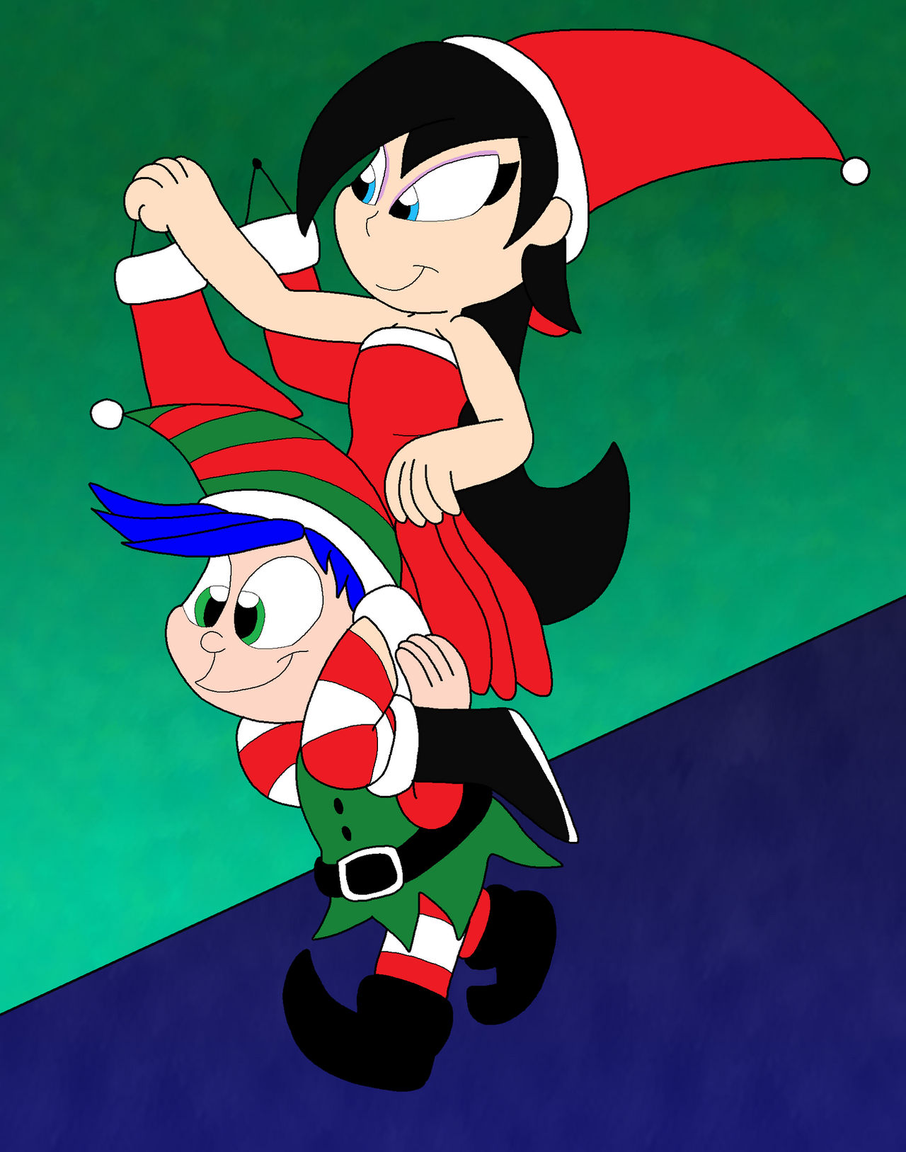 Li Helper Santa QPM: Santa's Lil Helper by TMan5636 on DeviantArt
