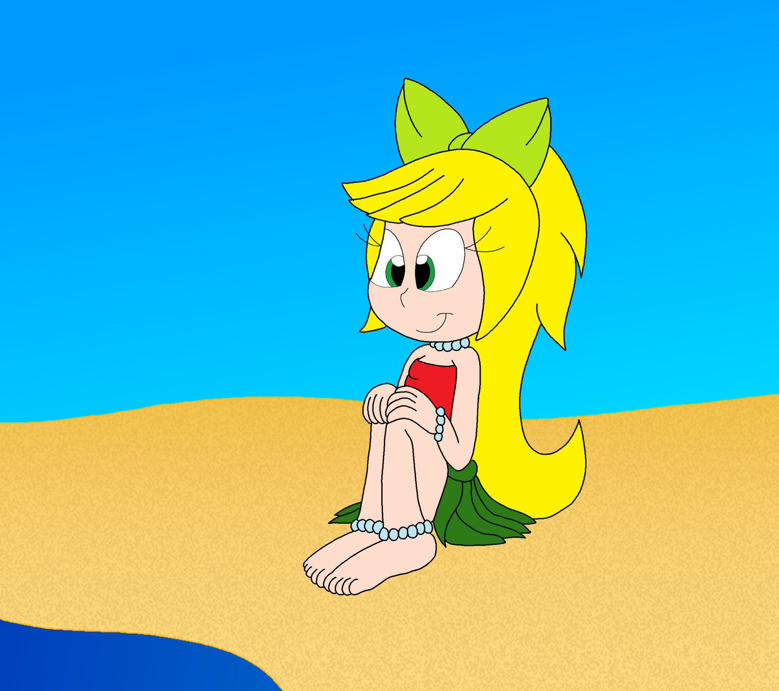 Hula Tiffany Relaxing By TMan5636 On DeviantArt hula-tiffany-relaxing-by-tman5636-on-deviantart