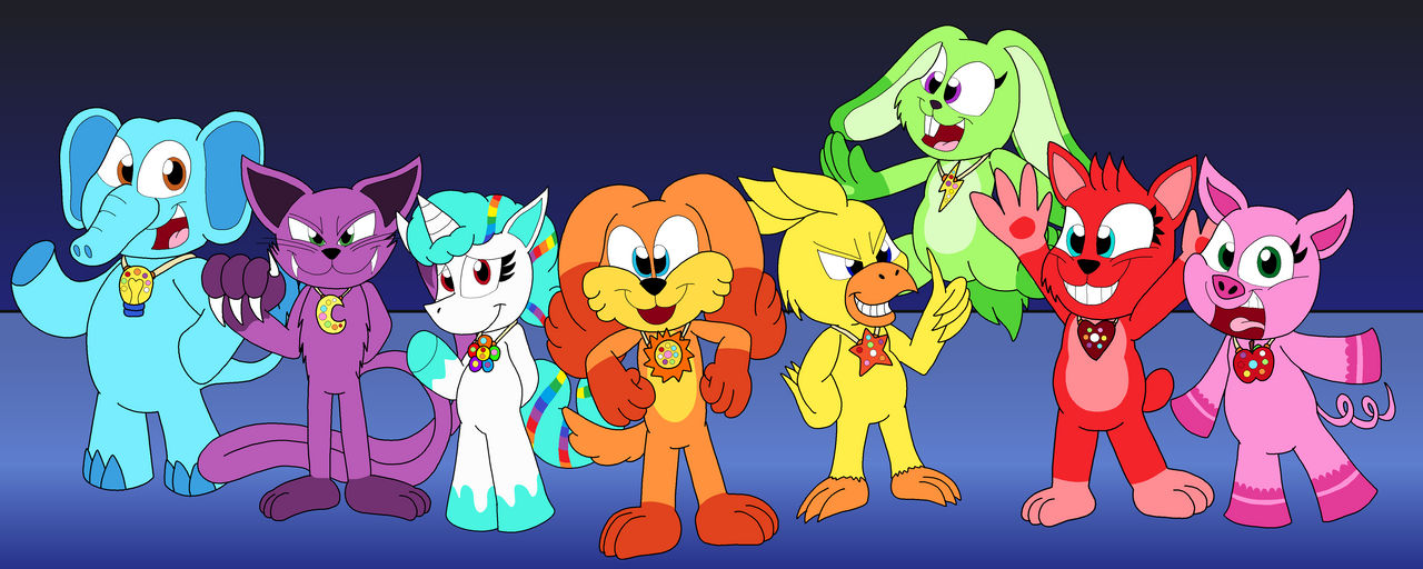 Smiling Critters by TMan5636 on DeviantArt