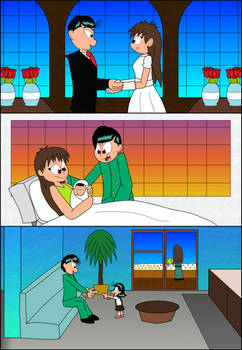 Commission 147: Yusuke and Kaiko's Wedding