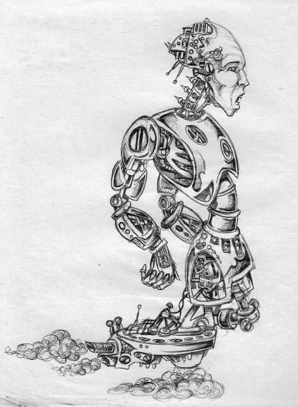Jet Propelled Cyborg by surreal32 on DeviantArt