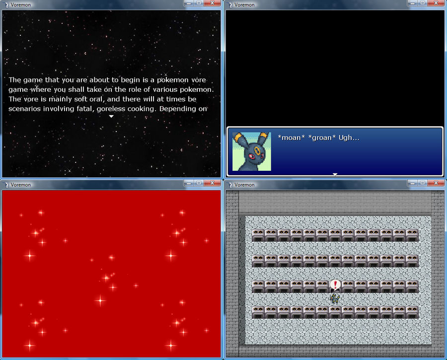 Voremon Screenshots 1 by foxyumbreon on DeviantArt