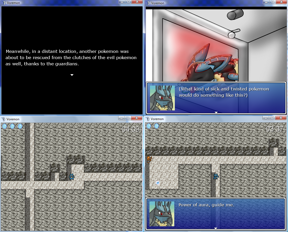 Voremon Screenshots 3 by foxyumbreon on DeviantArt