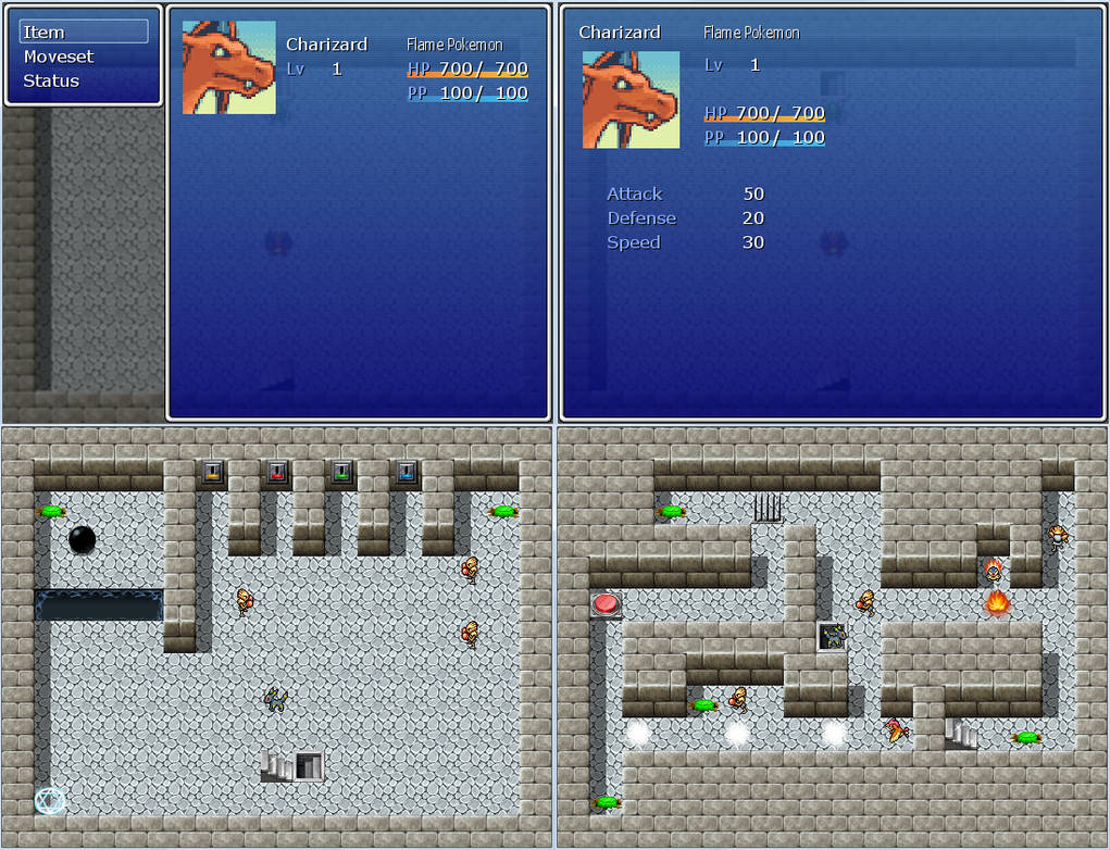 Voremon Screenshots 6 by foxyumbreon on DeviantArt