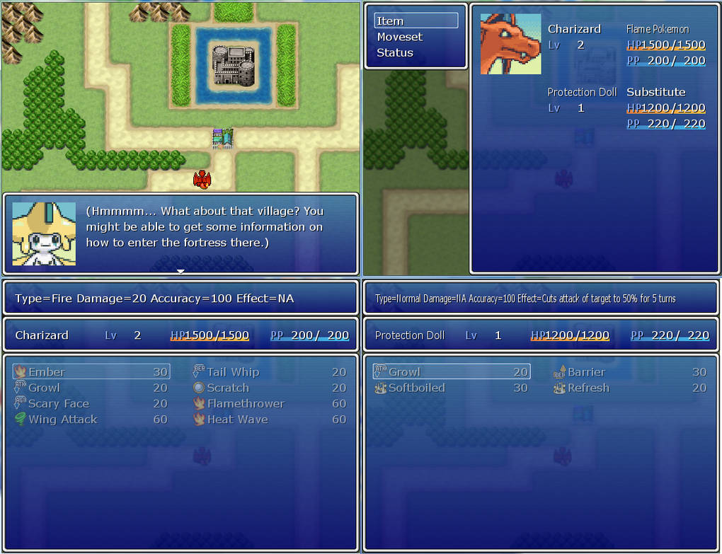 Voremon Screenshots 10 by foxyumbreon on DeviantArt