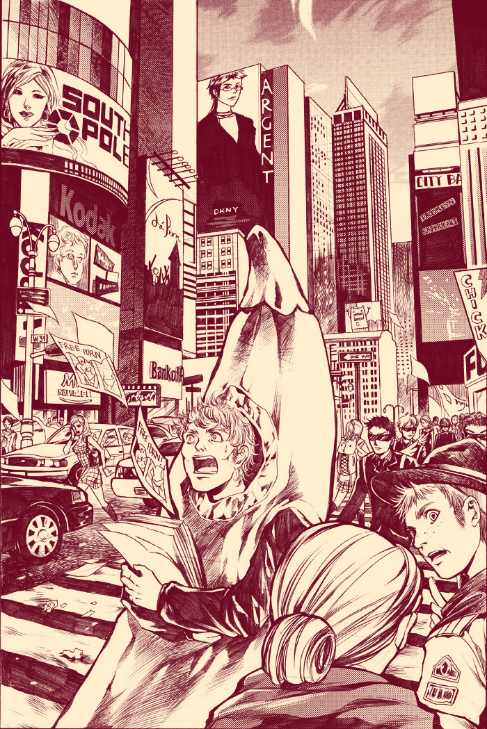 TIMES SQUARE by Ecthelian