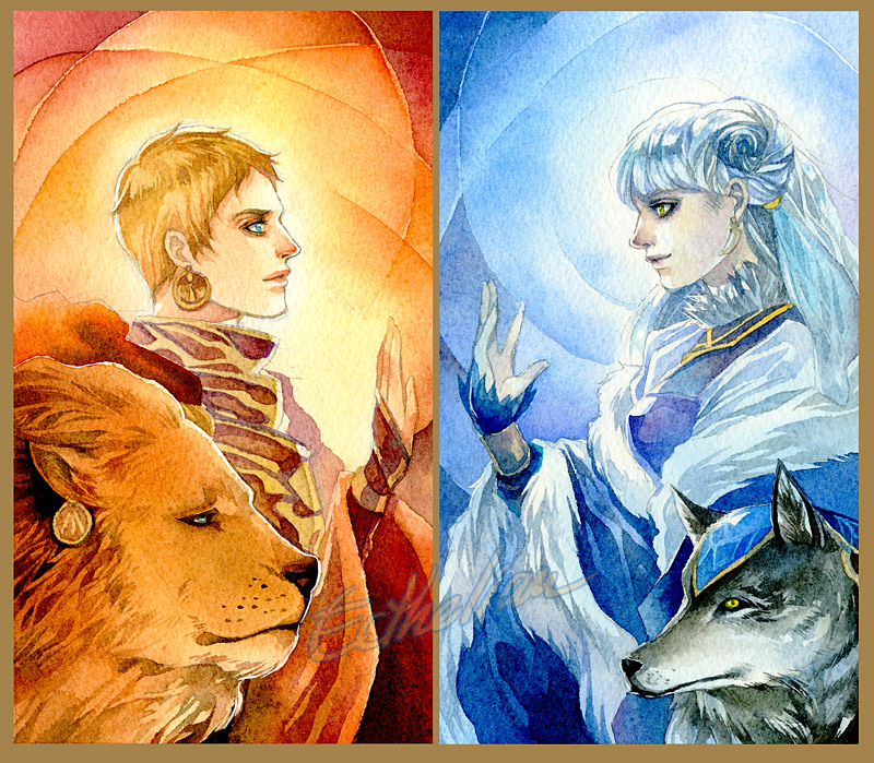 The Sun And The Moon By Ecthelian On Deviantart