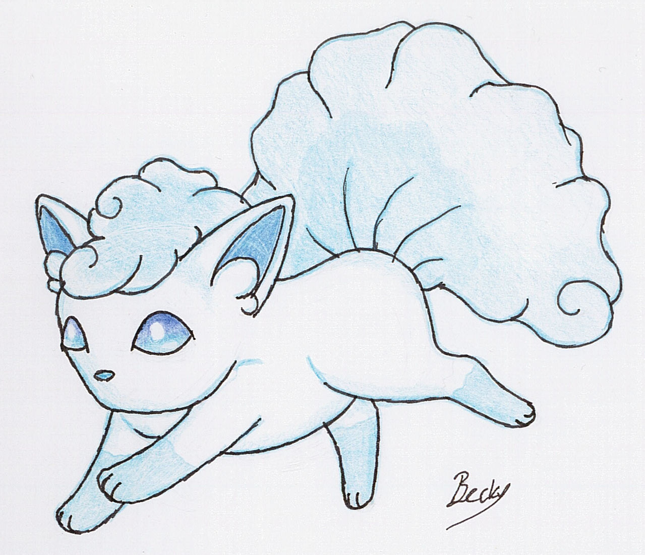 Alolan Vulpix by DoctorPsyduck on DeviantArt