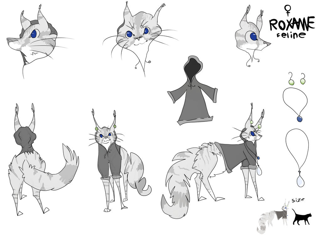 Roxane Reff/Model sheet by Circuscatgirl on DeviantArt