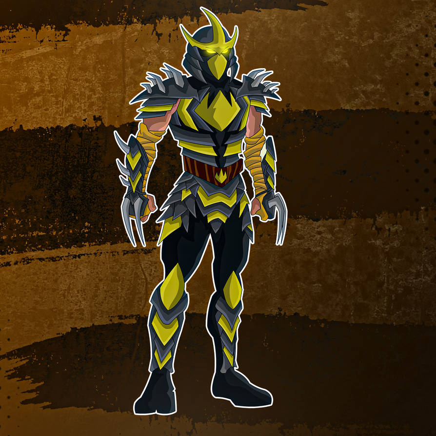 Shredder Design (Gold Version) by Gravelord78 on DeviantArt