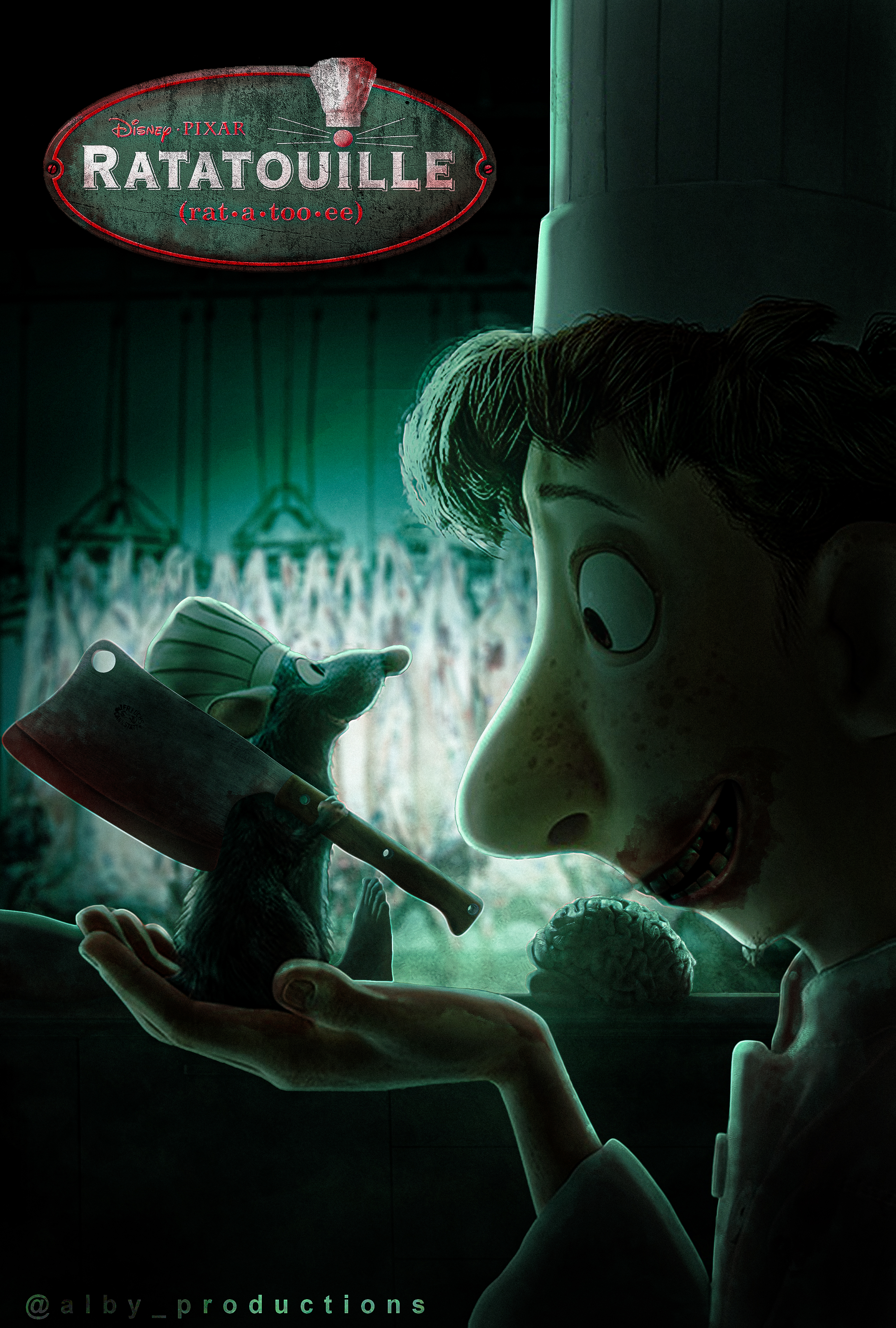 Scary Rattituli Ratatouille Poster (Horror Version) by Gravelord78 on DeviantArt