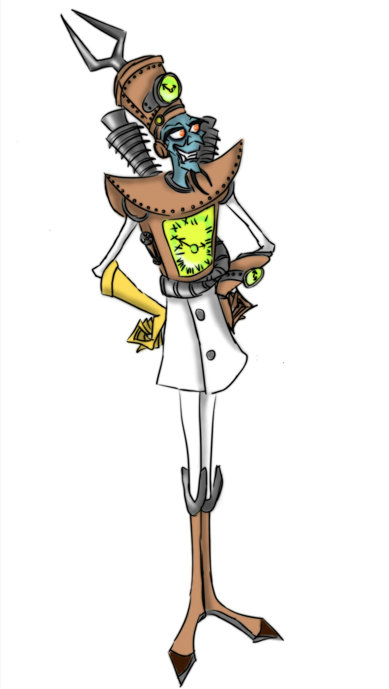 Dr. Nefarious Tropy by Dusk-Scythe on DeviantArt