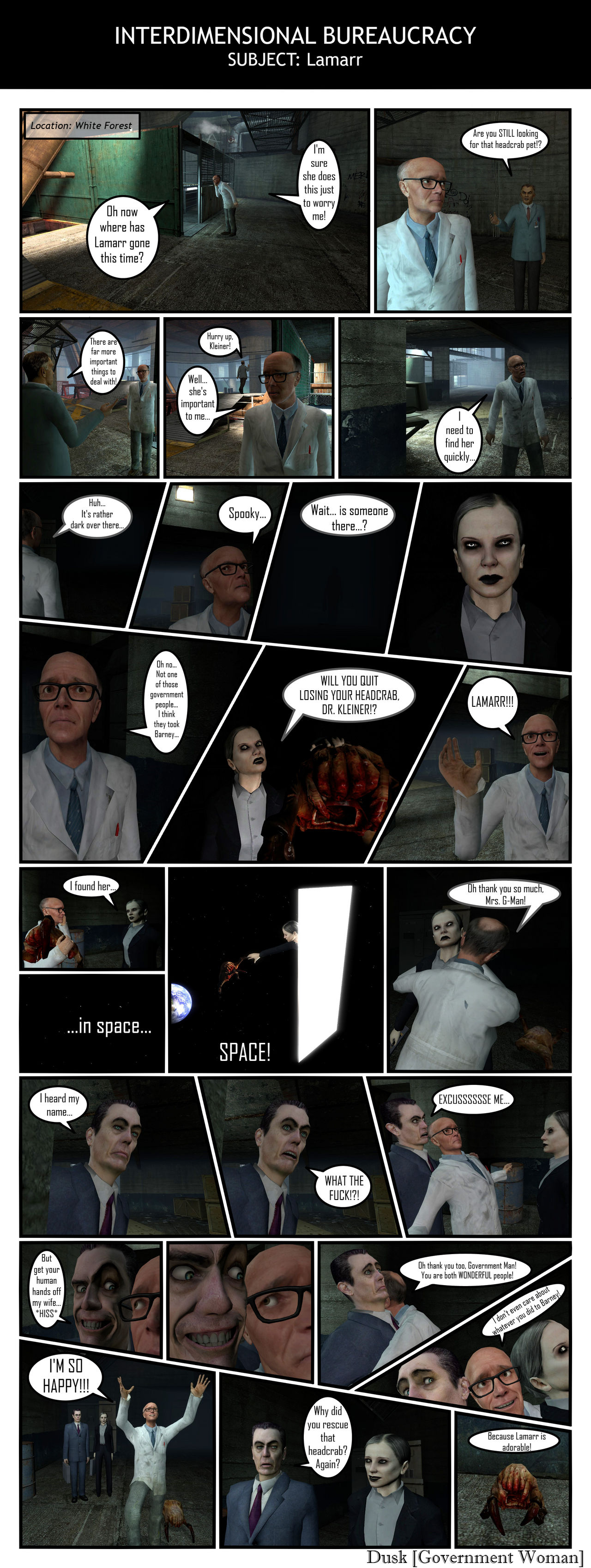 Interdimensional Bureaucracy: Lamarr by Dusk-Scythe on DeviantArt