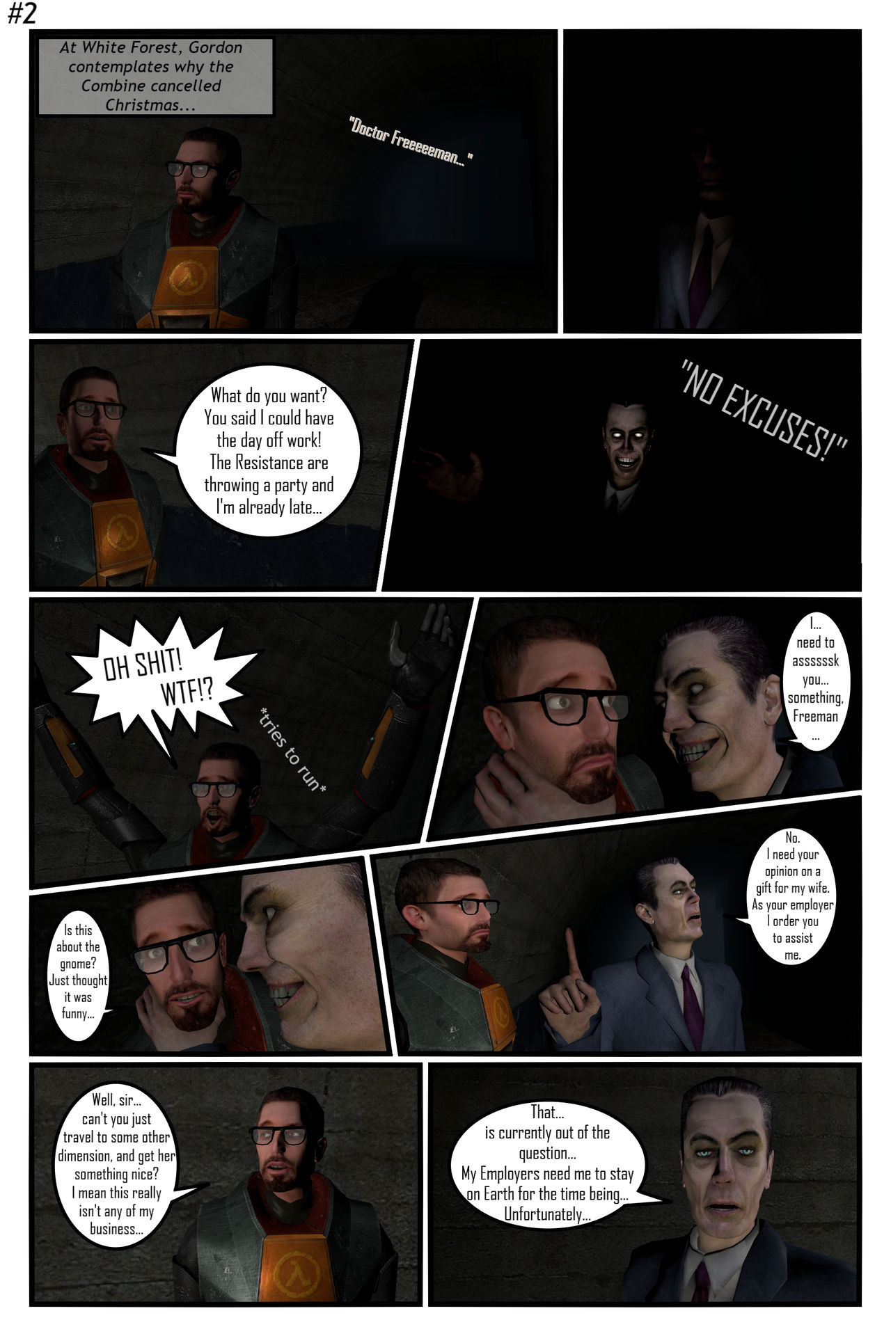 Interdimensional Bureaucracy: Xmas (Part 2) by Dusk-Scythe on DeviantArt