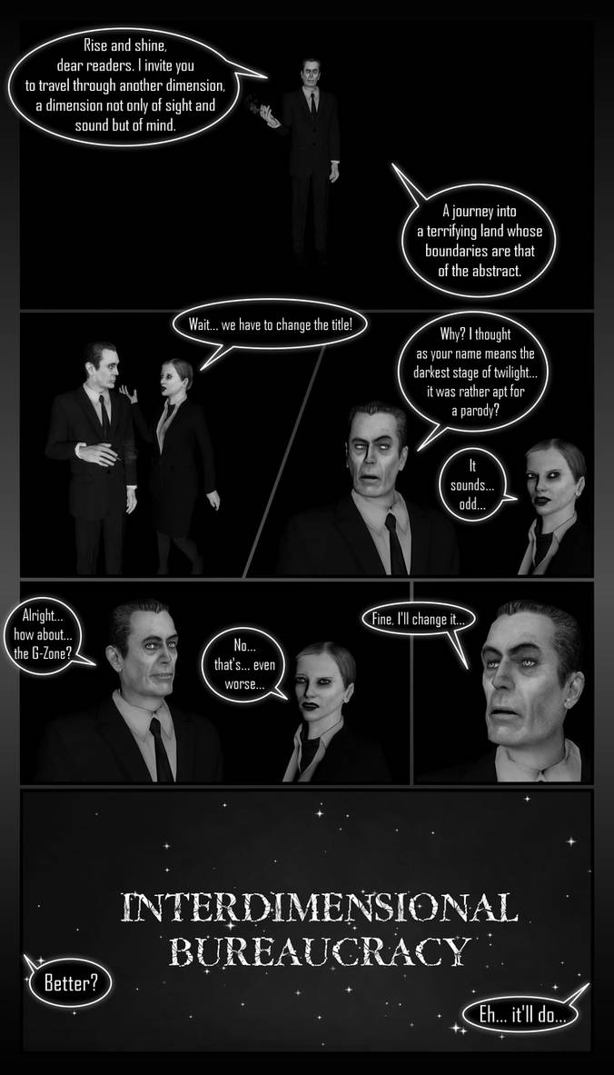 Interdimensional Bureaucracy: Cosmic Horror #3 by Dusk-Scythe on DeviantArt