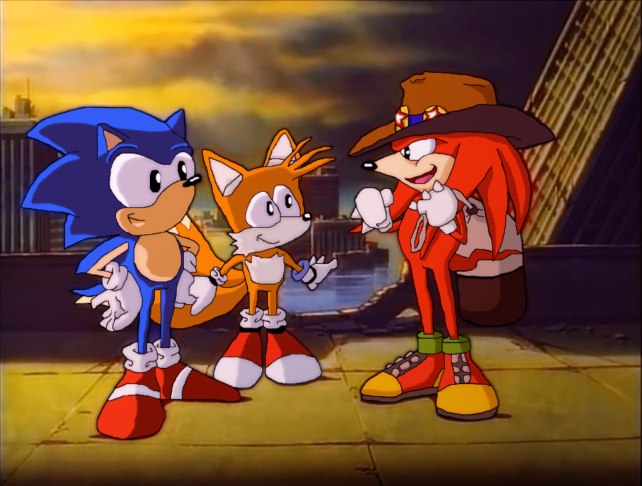 Ova Sonic Color In Sonic OVA - Redrawn Scene by TropicTom on DeviantArt