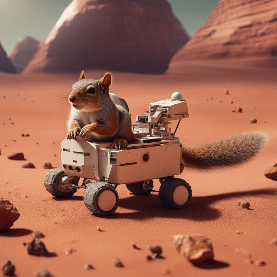 Mars Squirrel Fantasy StargateAtlantis Squirrels AI Stargate by MSchmidtProductions ...